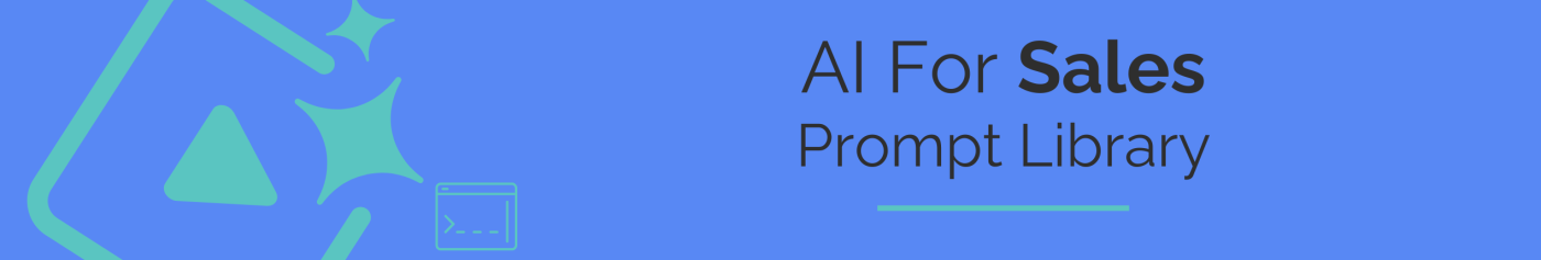 AI for Sales Prompt Library Page
