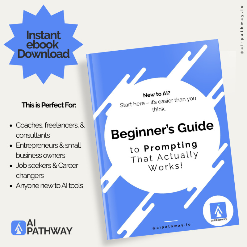AI Pathway Beginners guide to prompting